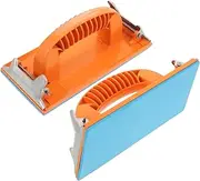 HOMOCONO Plastic Iron Sandpaper Holder Easy Install Sanding Blocks for Hand Sander Automotive Sanding Blocks