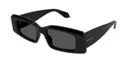 Azzedine Alaia AA0078S 001 Women’s Sunglasses Black Size 53