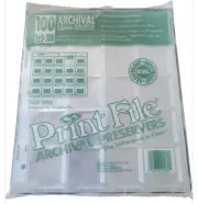 PRINT FILE ARCHIVAL PRESERVERS 35MM SLIDES 100 2X2-20H NEW RARE