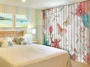 3D Butterfly 36 Blockout Photo Curtain Printing Curtains Drapes Fabric Window AU