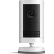 Ring Outdoor Security Camera Plus Battery (White)