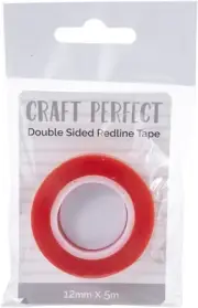 Craft Perfect Redline Tape .47"X5.5yds-Clear - 3 Pack