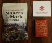 Maker's Mark Puzzle and Playing Cards 2020 2021 Ambassadors Christmas Promo