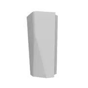 WIG Exterior LED Surface Mounted Up/Down Wall Light White 11W 3000K IP65 - WIG2