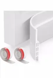 Grotheory 2 Door Draft Stopper, under Door Sweep for Exterior & Interior Doors