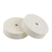3-" Compressed Wool Polishing Wheel Round Buffing Pads 2PCS