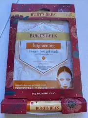 burts bees lip balm And Gel Mask