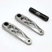 MTB Bike Crankset, Bicycle Crank Arm Set 170/175mm R-SPEC Trail Enduro Dub 29 Hollow Bike Crank Spindle CNC Suitable for GXP DH AM XC