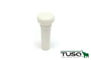 Graph Tech Tusq End Pin White with no Dot