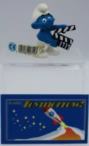 Smurfs - DIRECTOR SMURF - Schleich Figure Toy Figurine PVC