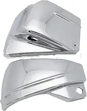 Battery Cover Motorbike Battery Fairing Side Cover Fit For Yamaha V-Star XVS 650 XVS650 XVS650A Dragstar DS650 Custom Classic Battery Terminal Cover(Chrome)