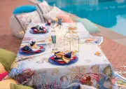 Murice Tablecloth 170 x 360 - 100% Linen - Made in Italy