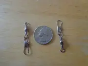 500 #5 Barrel Swivel w/ Interlock Snap Black Nickel Finish Great for A-Rigs