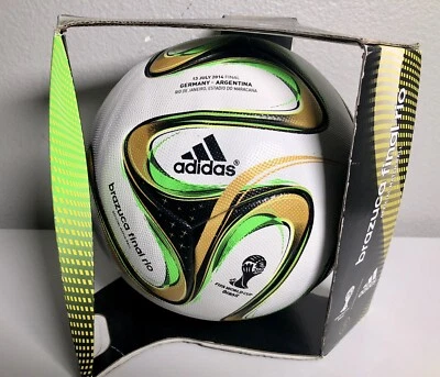 ADIDAS BRAZUCA 2014 FINAL OFFICIAL MATCH BALL 2014 BRAZIL FIFA WORLD CUP NEW
