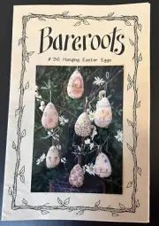Bareroots Easter Egg Springtime Stitchery Ornaments Embroidery New Pattern