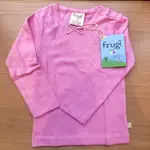 英國 FRUGI 有機棉長袖上衣 睡衣 粉紅色 18-24個月