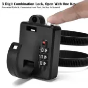 Multifunctional Battery Handle Lock, Universal Anti-theft Lock, Helmet Locks New