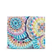 Vera Bradley RFID Mini Tri-fold Wallet Sunny Medallion NWT