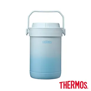 THERMOS膳魔師 不鏽鋼真空保溫燜燒提鍋1.5L+不鏽鋼真空食物燜燒罐0.5L