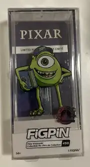 Pixar Monster Inc. University Limited Release Figpin Pin - Mike Wazowski #450