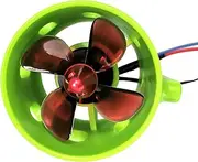 1000KV Underwater Brushless Motor Clockwise with with 4-Blade Propellers 12-24V Waterproof Electric Motor Drive Engine for RC Bait Boat Nest Ship