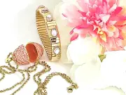 Birthday Anniversary gift for teenager Egg Jewelry Faberge Fabergé pink 24k GOLD