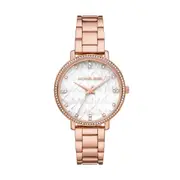 Michael Kors Pyper Three-Hand Rose Gold-Tone Alloy Watch MK4594