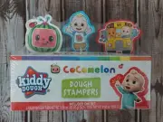 Creative Kids Cocomelon Kiddy Dough Set w/ 3 Count Tubs & 3 Figure Stampers NEW