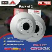 2X Protex Front Rotor For SUZUKI Swift FZ 1.4L GL 2011-on (for: Suzuki)