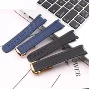 20mm Silicone Rubber Watchband For Omega Seamaster 300 AT150 Sports Strap Band