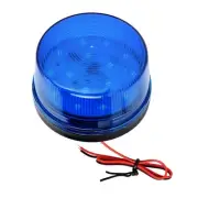 Siren Light 8×8×8 12V Blue Strobe Beacon Emergency Alarm Warning Flash