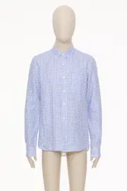 LINEN SHIRT WITH VLOGO EMBROIDERY SHIRTS CM42,SHIRTS CM43,SHIRTS CM40,SHIRTS CM41,SHIRTS CM39,SHIRTS CM38,SHIRTS CM44 Multicolor