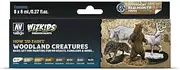 Vallejo Wizkids Premium Paint Woodland Creatures 8 piece Colours Set
