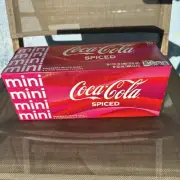 (10 Pack) Coca Cola Raspberry Spiced Coke Soda 7.5 Fl Oz Mini