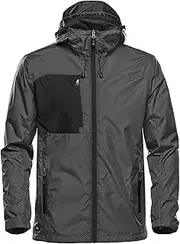 [Stormtech] Mens Olympia Soft Shell Jacket (UK Size: S) (Granite/Black)