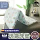 【BOSS BEDDING 小老闆寢具】單人3.5尺雙面布透氣床墊5公分偏硬(折疊床｜雙層床｜薄床墊｜宿舍床｜露營床)