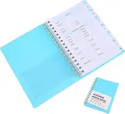 HOODANCOS Dual Function Password Book Notebook Address Book with Alphabetical Tabs for Easy Access