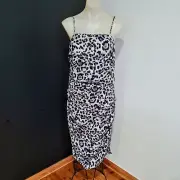 Women's size 16 'WITCHERY' Gorgeous leopard bodycon midi dress - BNWT RRP $149