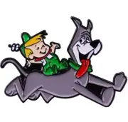 The Jetsons enamel pin - ELROY AND ASTRO - Australian Stock - FREE AU SHIPPING