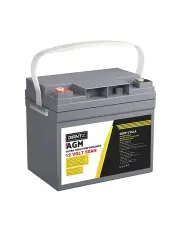 [Giantz] Portable AGM Deep Cycle Battery 12V 50Ah in Grey