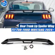 For 2024-2025 Ford Mustang DH Performance Gloss Black Spoiler W/ Gurney Flap . (for: Ford)