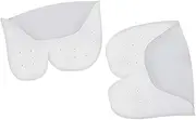 DEARMAMY 2Pairs Gel Toe Protector Sleeve for Big Toe Cushioning Breathable Material Relief for Dance Sandals and Everyday Use