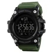 Sport Smart Watch bluetooth Waterproof Pedometer Monitor Smart Wristband For Android IOS ARMYGREEN COLOR
