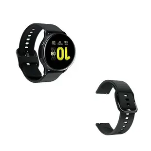 【穿扣平滑錶帶】ASUS VivoWatch BP (HC-A04) 錶帶寬度 20mm 智慧手錶 矽膠 運動腕帶