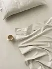 Linen House Augusta Taupe Sheet Set - Queen