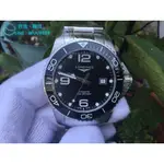 浪琴 LONGINES 型號L37824566 黑面 深海征服者 錶徑43MM 自動機芯 2023/MAY 新品