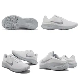 【NIKE 耐吉】慢跑鞋 Wmns Flex Experience RN 11 NN 女鞋 白 入門款 運動鞋(DD9283-100)