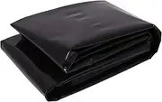 Pond Liners 3x4m 4x6m 5x8m 6X10M 8x12m 10x15m Flexible Fish Pond Lining for Fountains Waterfall and Artificial Lake, Black Garden Ponds Impermeable Membrane(1x10m(3.3x32.8ft))