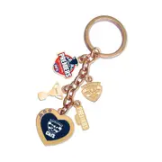 Geelong Cats AFL Premiers 2022 Charm Keyring Key Ring With Logo Charms