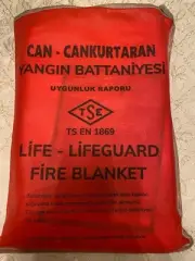 FIRE BLANKET SIZE 125cm X 180cm